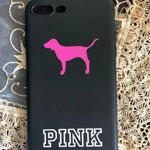 PINK Black & Pink Phone Case